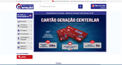 Desktop Screenshot of geracaocenterlar.com.br