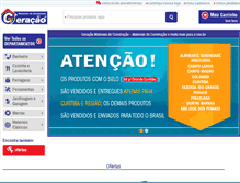 Tablet Screenshot of geracaocenterlar.com.br